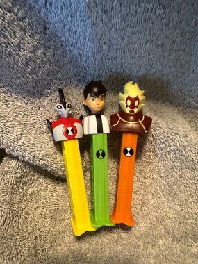 Ben 10, Heat Blast and Way Big Set of 3 European Pez